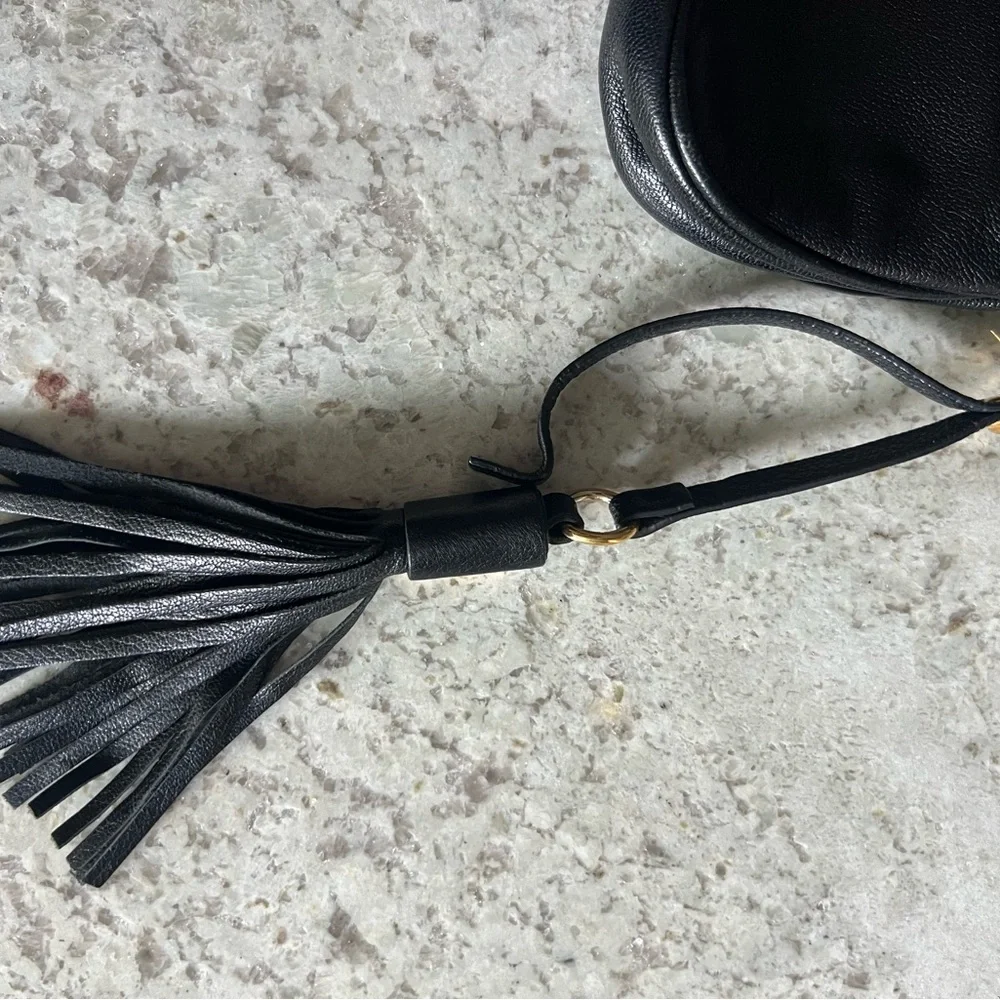 Prada Black Leather Shoulder Bag - Picture 7 of 7